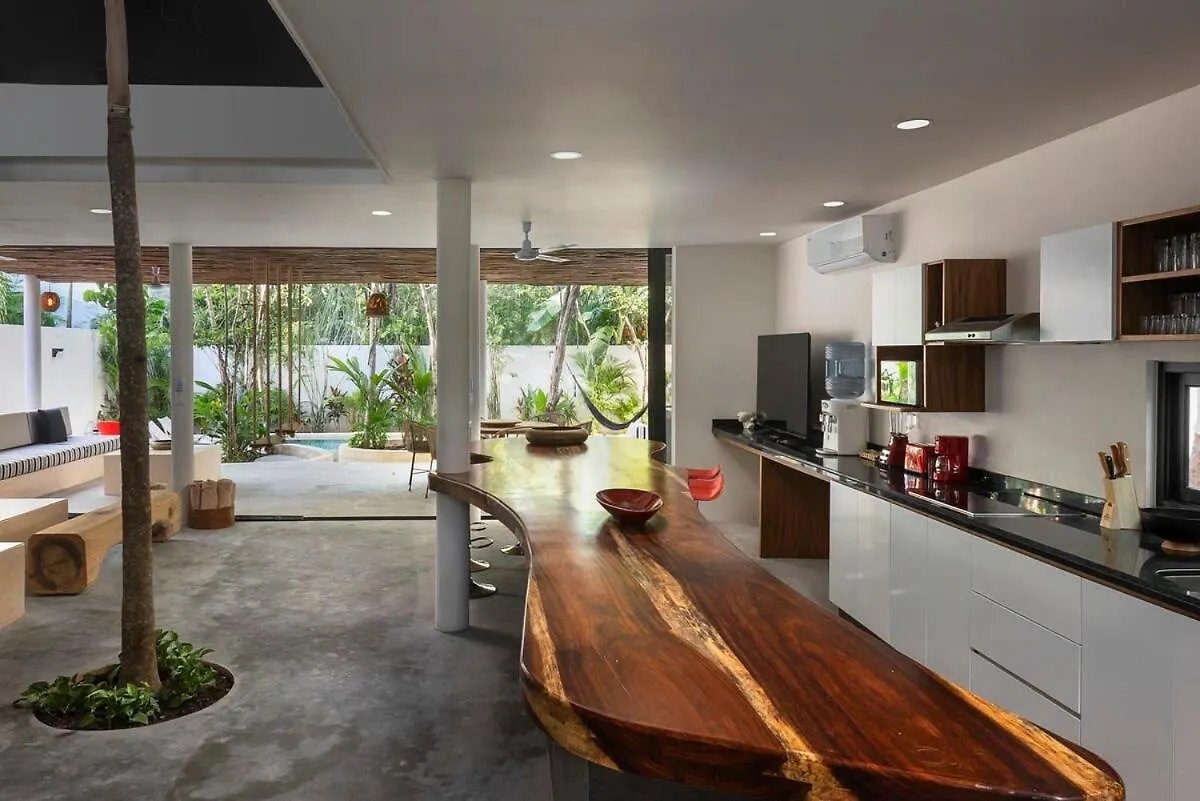 4Br Jungle Villa With Jacuzzi In Private Gated Community Tulum Mexico