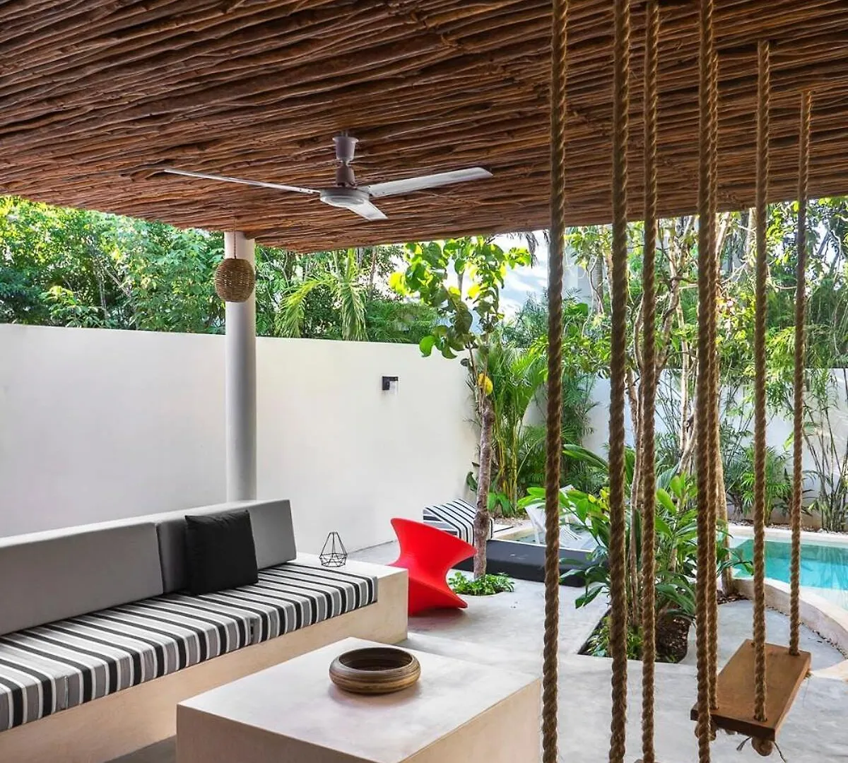 4Br Jungle Villa With Jacuzzi In Private Gated Community Tulum Holiday home