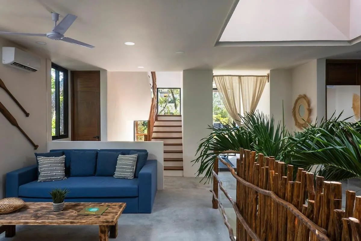 4Br Jungle Villa With Jacuzzi In Private Gated Community Tulum