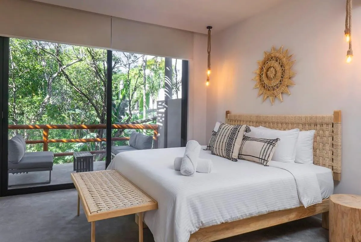 4Br Jungle Villa With Jacuzzi In Private Gated Community Tulum