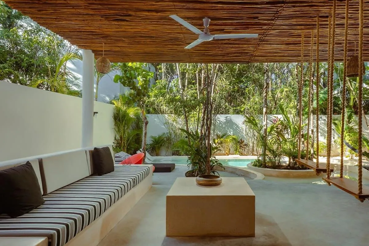 4Br Jungle Villa With Jacuzzi In Private Gated Community Tulum